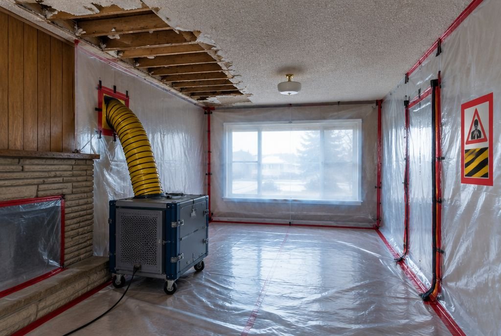 Renovating an older Calgary home safely around asbestos and vermiculite