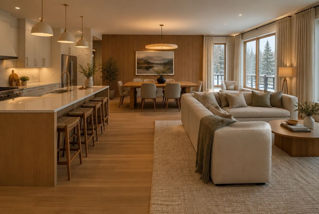 How to make an open-concept home quieter