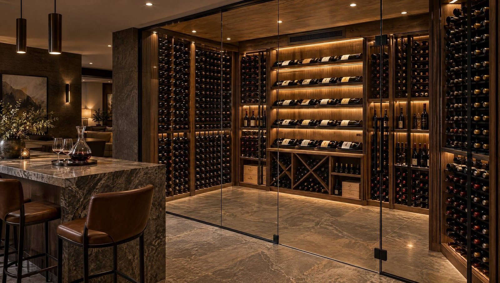 A builder's guide to climate-controlled wine cellars in Calgary