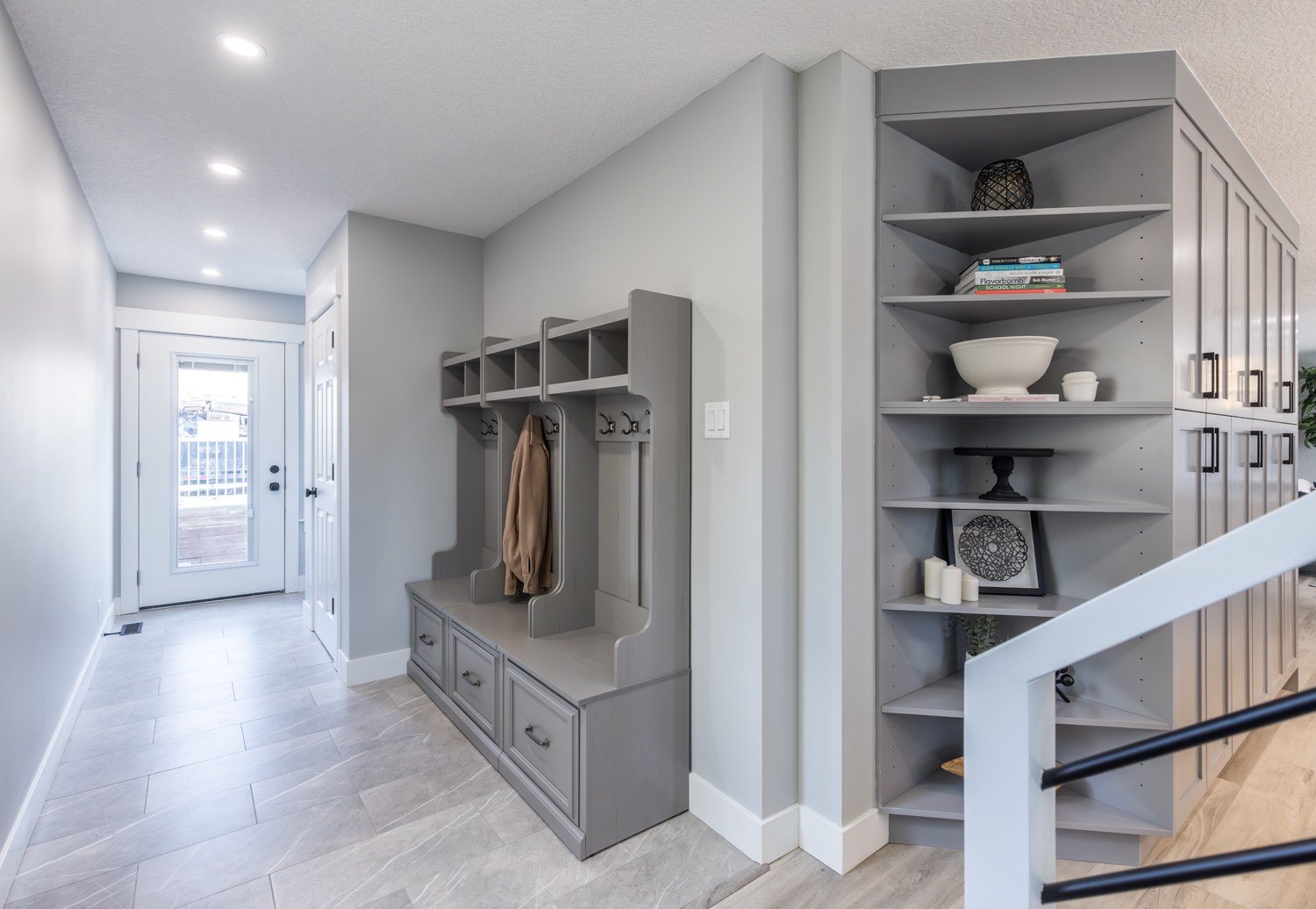 Interior Design by Kay2 Contracting: 19th Street Home Addition, NW Calgary
