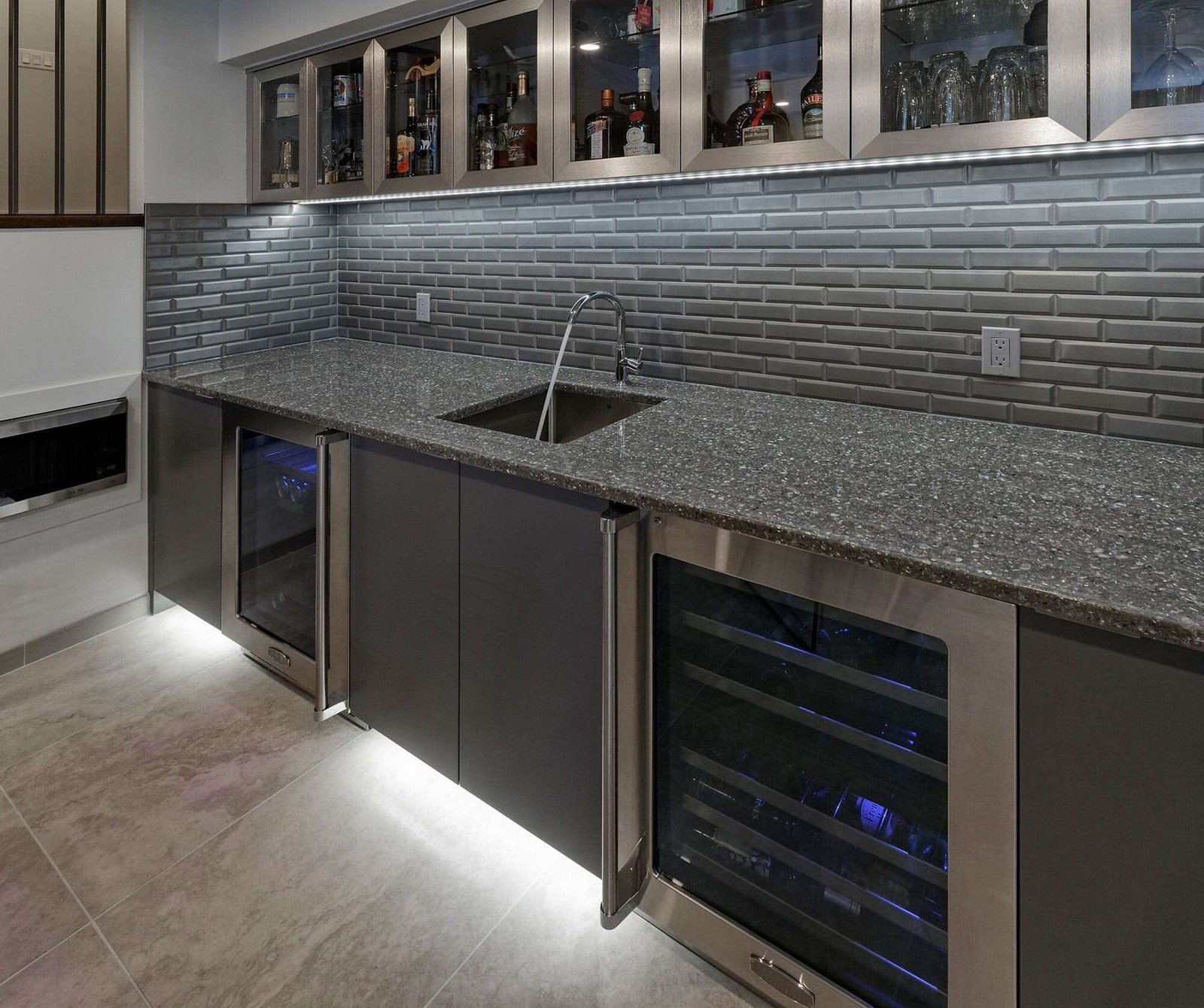 Basement Developments by Kay2 Contracting: Mayland Heights Whole-Home Renovation with Basement Pool, Mayland Heights, NE Calgary