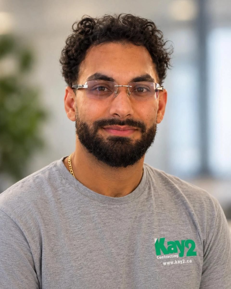 Karan, Carpenter Apprentice, Kay2 Contracting